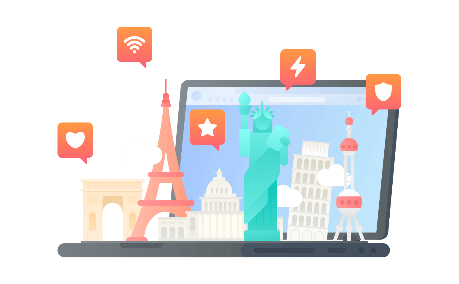 在密克罗尼西尼群岛通过VPN看国内电视 - 海龟VPN